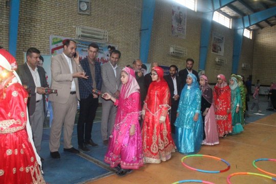 مراسم اختتامیه مسابقات بومی محلی استان در برازجان +گزارش تصویری