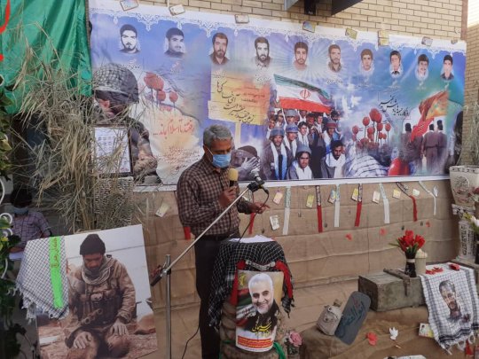 زنگ مقاومت و ایثار در مدارس دشتستان به صدا درآمد+گزارش تصویری