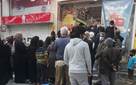 صف روغن در استان بوشهر و افزایش شدید خطر کرونا+تصاویر 