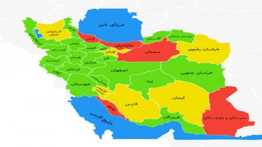 براساس اعلام سامانه‌ اعلام وضعیت موجودی خون کشور ،استان بوشهر بوشهر در وضعیت قرمز +نقشه