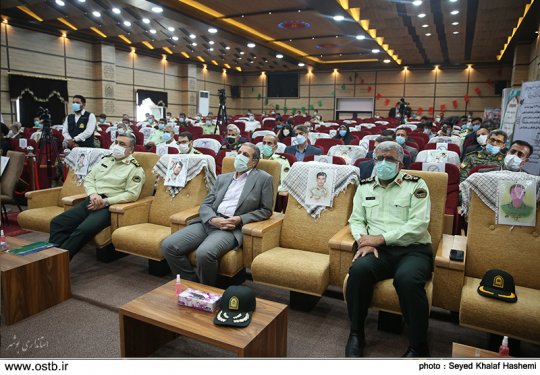 سرهنگ سوسنی فرمانده پلیس استان بوشهر شد +گزارش تصویری