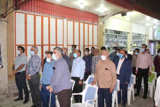 مراسم سخنرانی شب گذشته در محل ستاد سمر آیت اله رئیسی در برازجان +تصاویر