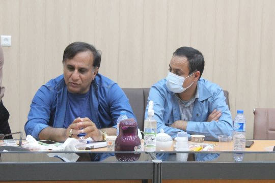 نشست مدیرعامل کارخانه سیمان دشتستان با رئیس سازمان محیط زیست دشتستان +گزارش تصویری