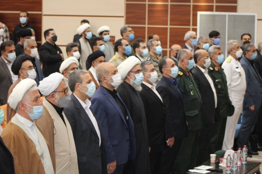 معارفه دکتر محمدزاده استاندار جدید بوشهر،پایان استاندار روحانی +تصاویر اختصاصی
