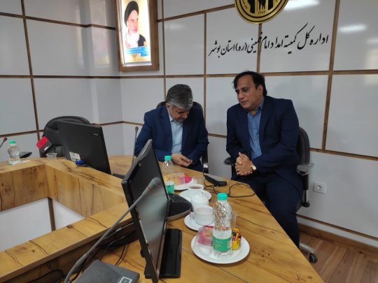 نشست رسانه ای مدیرکل کمینه امداد استان بوشهر،دکتر میری:رداخت ۳۴۰ میلیارد تومان تسهیلات اشتغالزایی به مددجویان+تصاویر