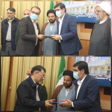 آئین معارفه معاونین فرماندار دشتستان و بخشدار سعداباد برگزار شد+تصاویر