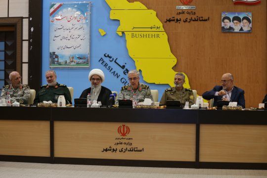 برگزاری شورای اداری استان با حضور رئیس ستاد کل نیروهای مسلح+گزارش تصویری