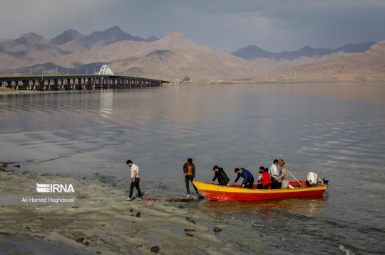 تصاویر چشم‌نواز از حال خوبِ دریاچه ارومیه