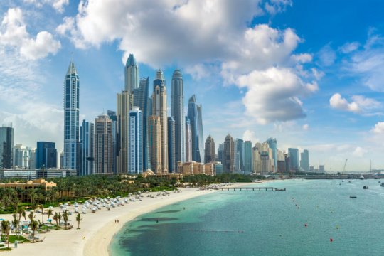 تصاویر/ رونمایی از پروژه ساخت بلندترین برج مسکونی در دبی