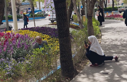 تصویر یک عشقِ واقعی در خیابان‌های تهران