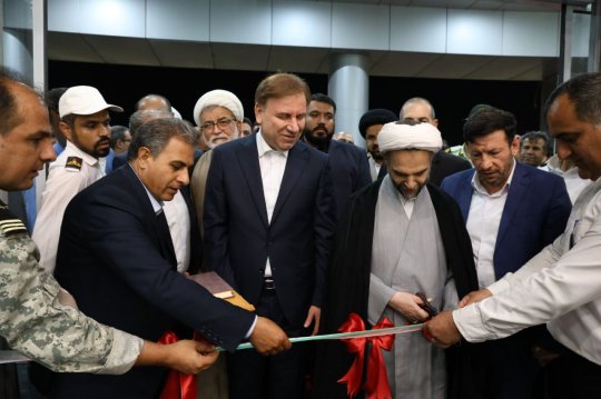 سفر معاون اول قوه قضاییه به شهرستان عسلویه،افتتاح سالن CIP فرودگاه خلیج فارس عسلویه +تصویر