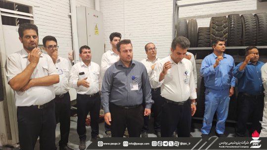 مراسم عزاداری عاشورای حسینی در پتروشیمی پردیس برگزار شد+تصاویر
