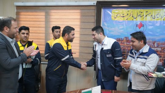 تجلیل از آتشنشانان پتروشیمی کیمیای پارس خاورمیانه به مناسبت روز ایمنی و آتشنشانی+تصاویر