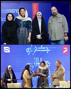 قاب دو خواهر مشهور سینمای ایران در یک مراسم