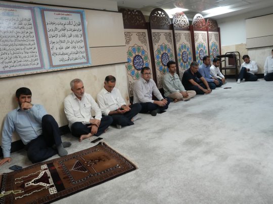 برگزاری مراسم سوگواری شهادت حضرت فاطمه زهرا(س) در پتروشیمی مروارید+تصاویر