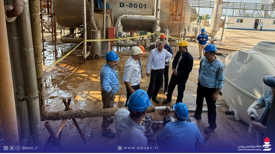 دستیابی پتروشیمی پردیس به دانش فنی بی‌سابقه و كاملاً نوآورانه شستشوی شیمیایی رسوبات اكسیدی مبدل 7001+تصاویر