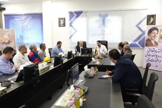 بازدید مدیرعامل هلدینگ شستان از پتروشیمی مرجان+تصاویر