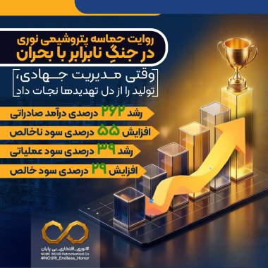 از دلِ آتش تا قله افتخار؛روایت حماسه پتروشیمی نوری در جنگِ نابرابر با بحران / وقتی مدیریت جهادی، تولید را از دل تهدیدها نجات داد