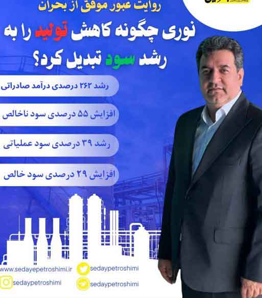 روایت عبور موفق از بحران؛نوری چگونه کاهش تولید را به رشد سود تبدیل کرد؟
