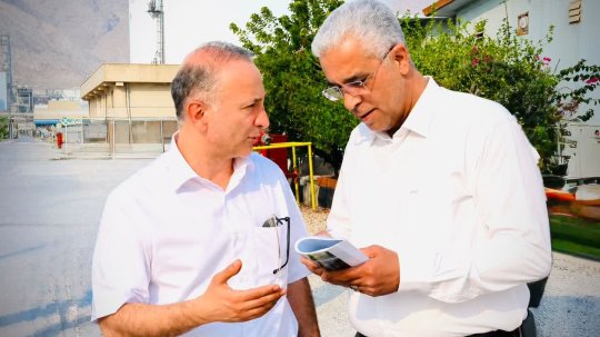 مدیرعامل شستان از شرکت مخازن سبز پتروشیمی عسلویه بازدید کرد/عملکرد مدیرعامل مخازن سبز مصداق کار جهادی است+تصاویر