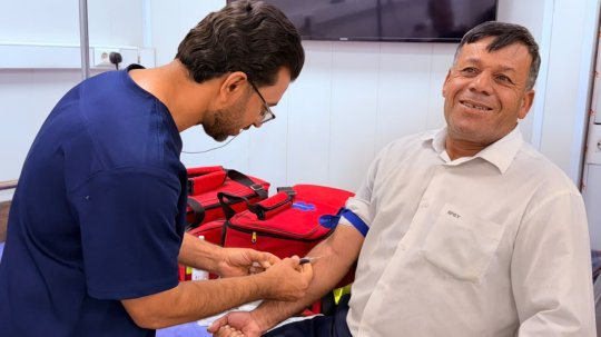 صیانت از سلامت سرمایههای انسانی در خط مقدم اقتصاد، معاینات دورهای طب صنعتی در شركت مخازن سبز پتروشيمى عسلويه آغاز شد