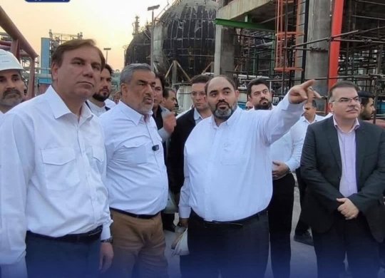 ️بازدید سرپرست وزارت نفت از پتروشیمی جم و واحد آسیبدیده در جنگ رمضان+تصویر